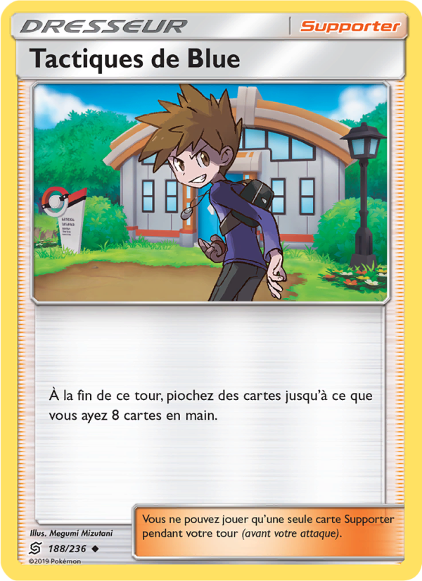 Tactiques de Blue 188 — Harmonie des Esprits (French Pokémon TCG card)