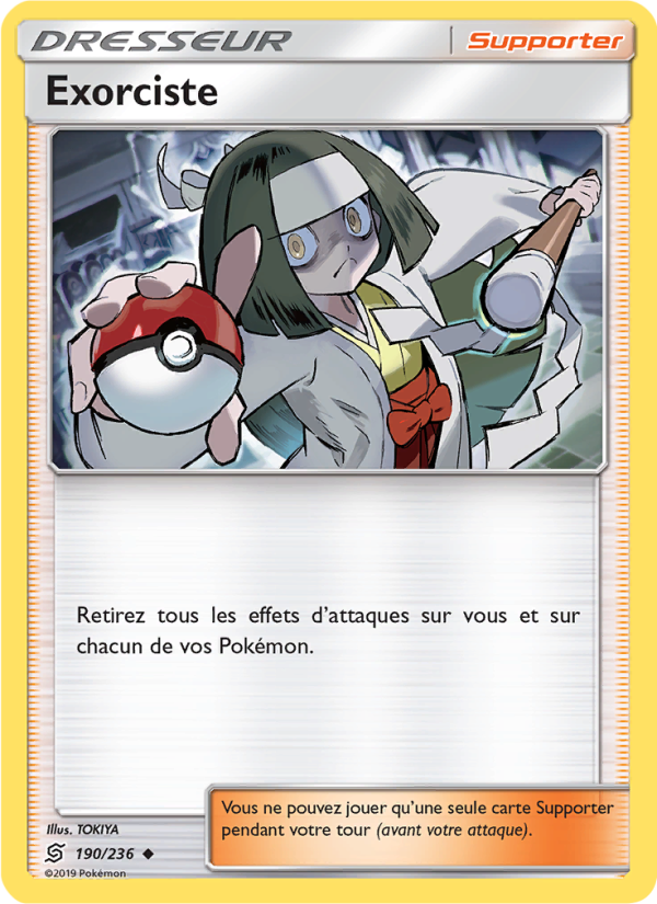Exorciste 190 — Harmonie des Esprits (French Pokémon TCG card)