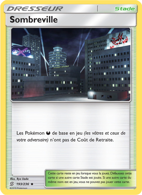 Sombreville 193 — Harmonie des Esprits (French Pokémon TCG card)