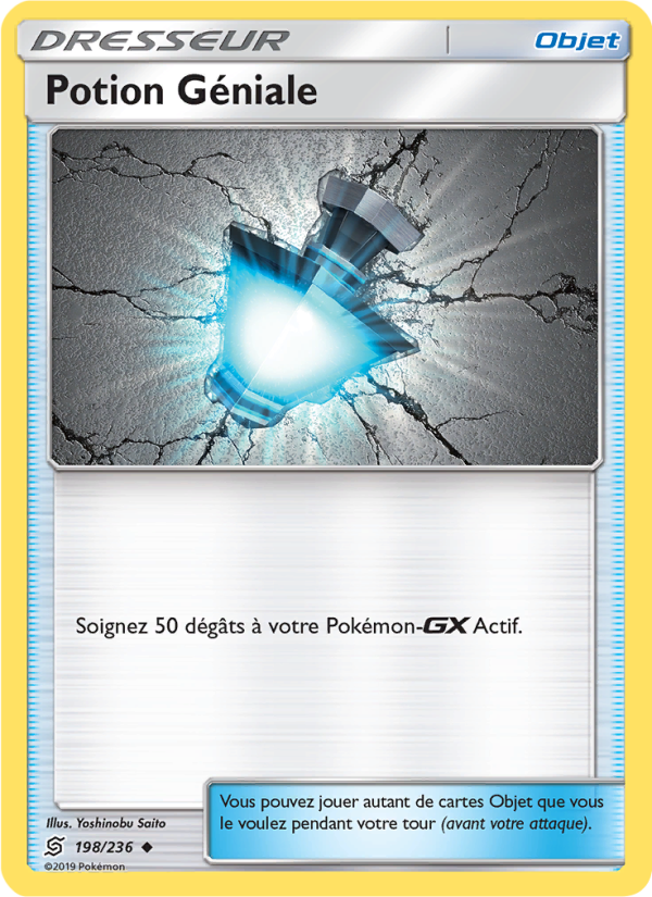 Potion Géniale 198 — Harmonie des Esprits (French Pokémon TCG card)