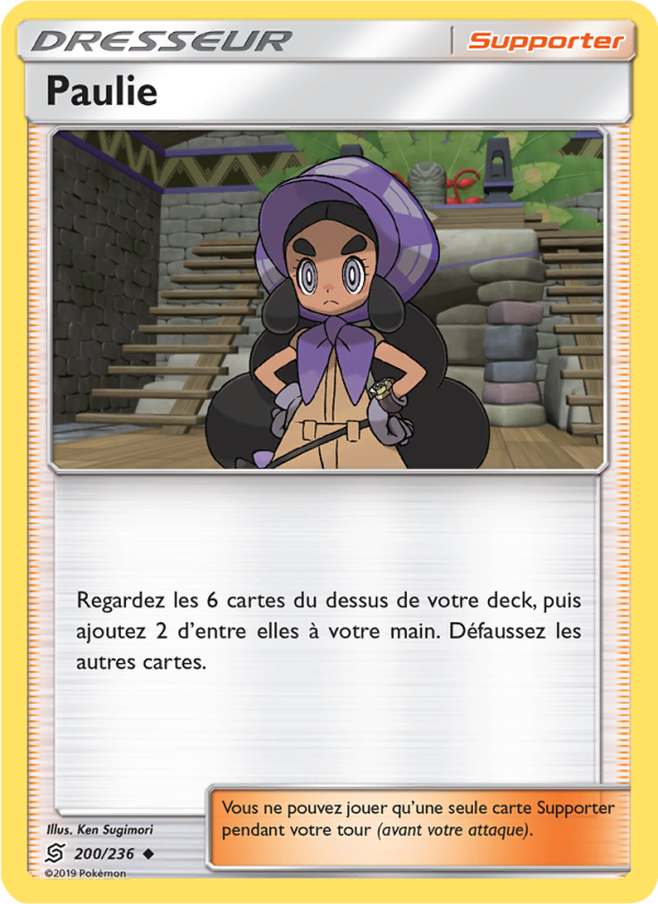 Paulie 200 — Harmonie des Esprits (French Pokémon TCG card)