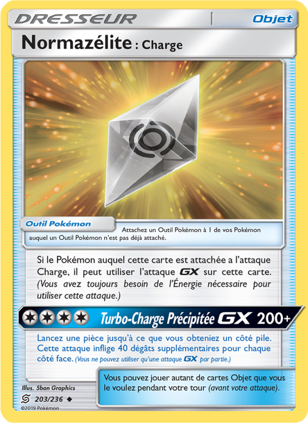 Normazélite : Charge 203 — Harmonie des Esprits (French Pokémon TCG card)