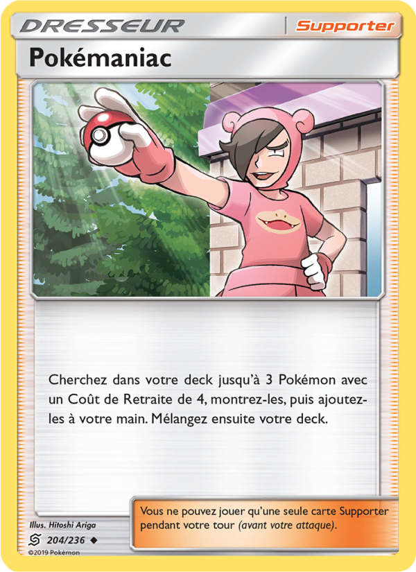 Pokémaniac 204 — Harmonie des Esprits (French Pokémon TCG card)