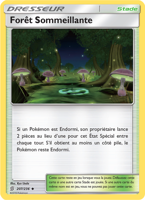 Forêt Sommeillante 207 — Harmonie des Esprits (French Pokémon TCG card)