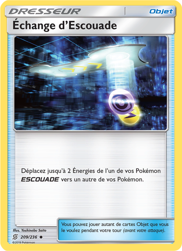 Échange d’Escouade 209 — Harmonie des Esprits (French Pokémon TCG card)