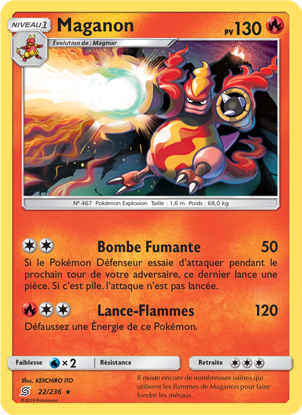 Maganon 22 — Harmonie des Esprits (French Pokémon TCG card)