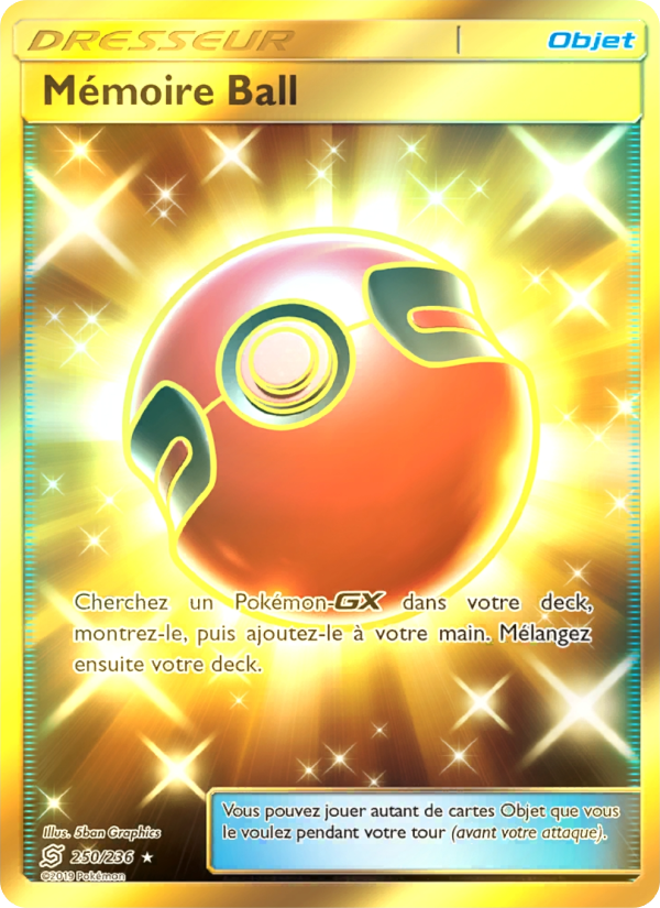 Mémoire Ball 250 — Harmonie des Esprits (French Pokémon TCG card)