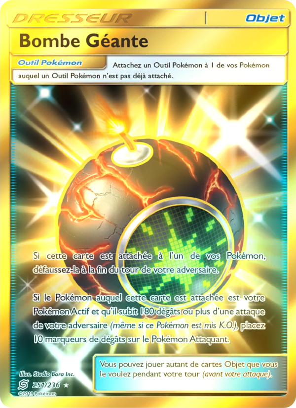 Bombe Géante 251 — Harmonie des Esprits (French Pokémon TCG card)