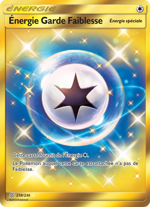 Énergie Garde Faiblesse 258 — Harmonie des Esprits (French Pokémon TCG card)