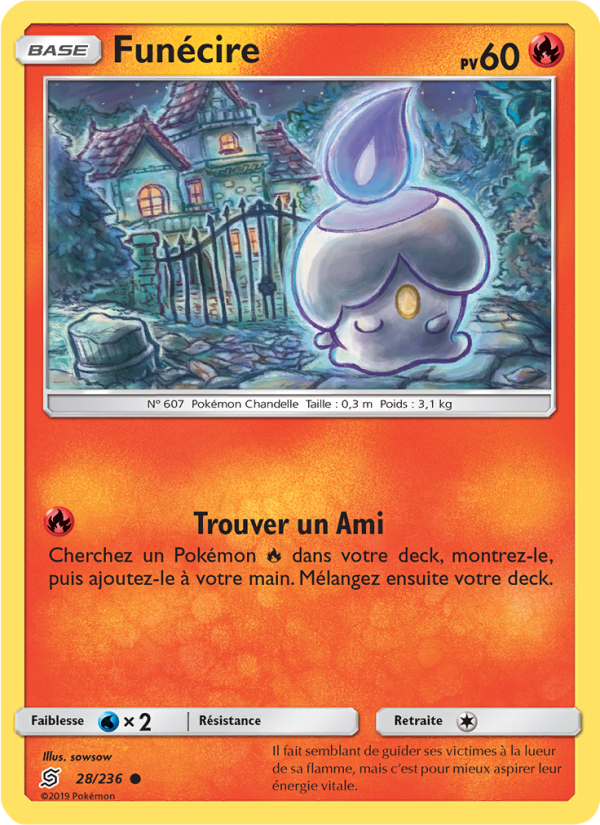 Funécire 28 — Harmonie des Esprits (French Pokémon TCG card)
