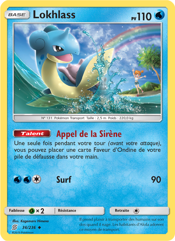 Lokhlass 36 — Harmonie des Esprits (French Pokémon TCG card)