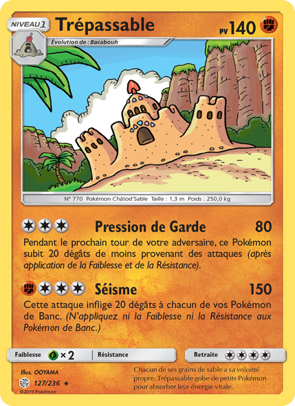 Trépassable 127 — Éclipse Cosmique (French Pokémon TCG card)