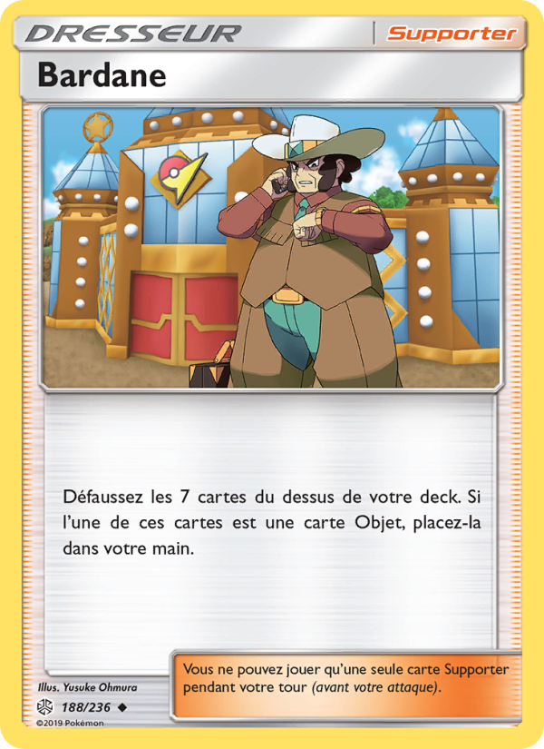 Bardane 188 — Éclipse Cosmique (French Pokémon TCG card)