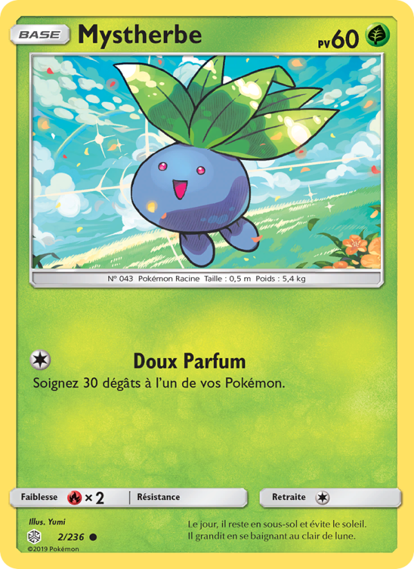 Mystherbe 2 — Éclipse Cosmique (French Pokémon TCG card)