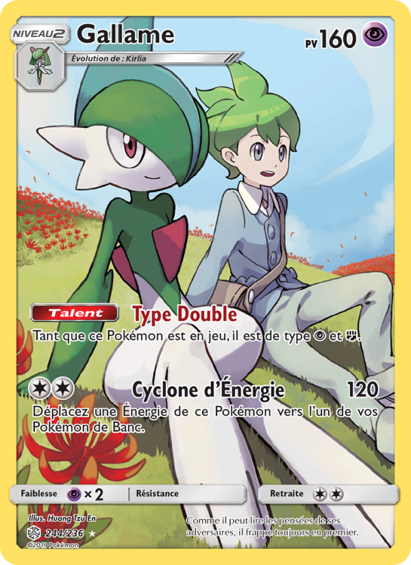 Gallame 244 — Éclipse Cosmique (French Pokémon TCG card)