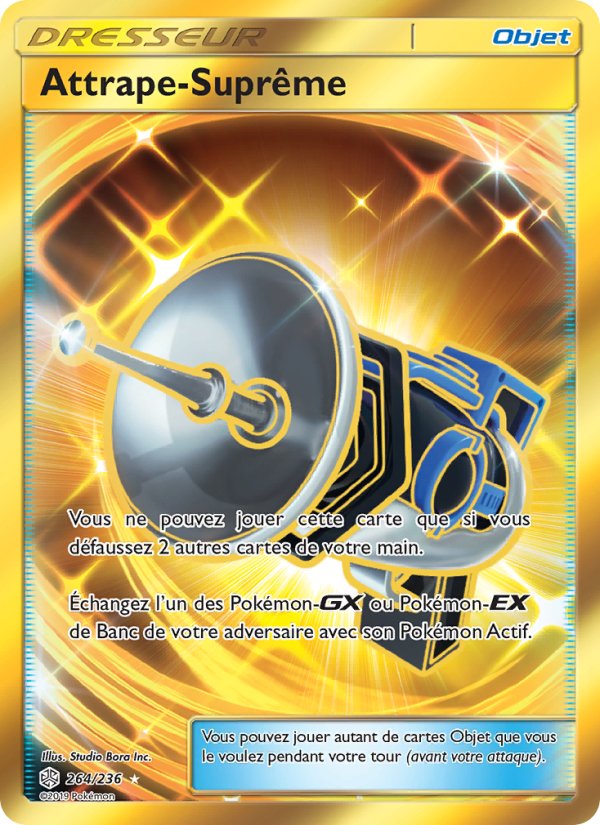 Attrape-Suprême 264 — Éclipse Cosmique (French Pokémon TCG card)