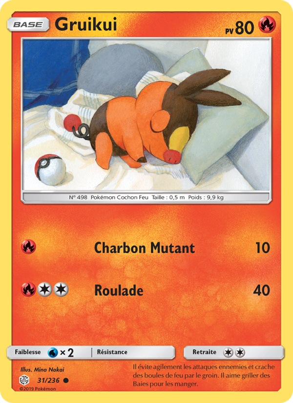 Gruikui 31 — Éclipse Cosmique (French Pokémon TCG card)