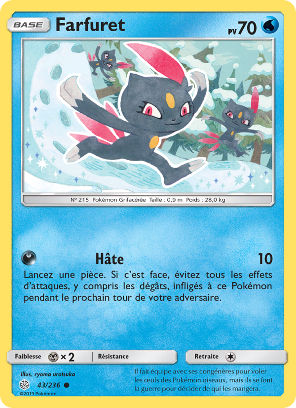 Farfuret 43 — Éclipse Cosmique (French Pokémon TCG card)