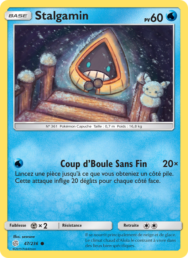Stalgamin 47 — Éclipse Cosmique (French Pokémon TCG card)