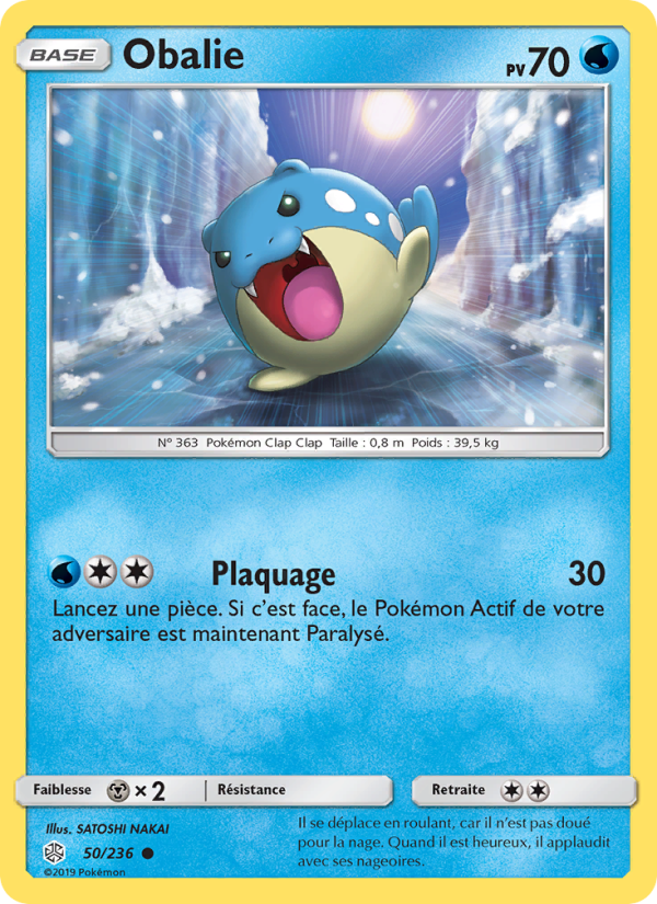 Obalie 50 — Éclipse Cosmique (French Pokémon TCG card)