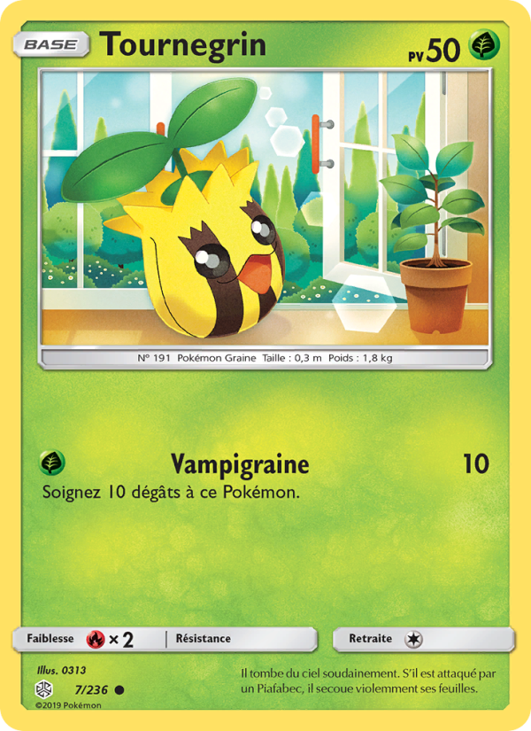 Tournegrin 7 — Éclipse Cosmique (French Pokémon TCG card)