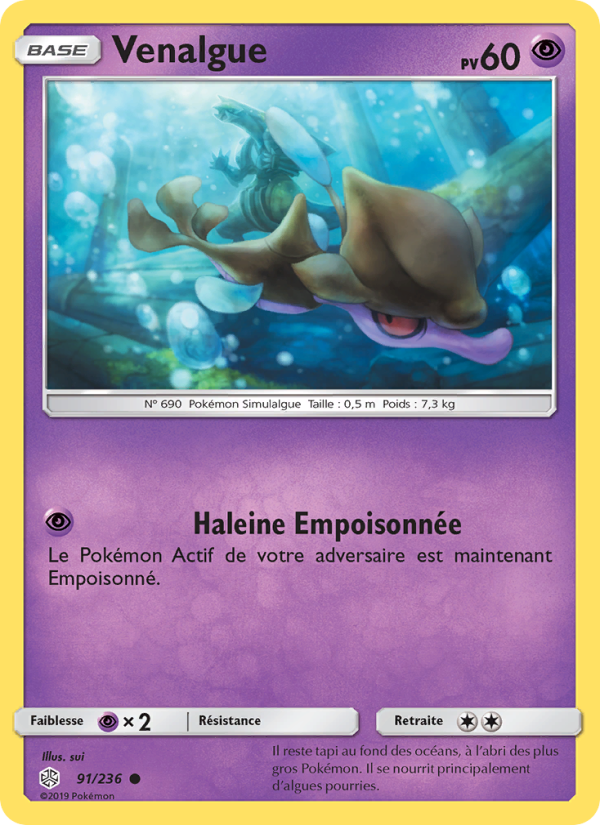 Venalgue 91 — Éclipse Cosmique (French Pokémon TCG card)