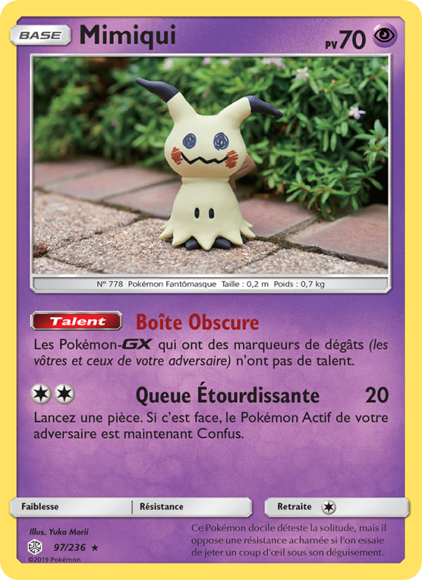 Mimiqui 97 — Éclipse Cosmique (French Pokémon TCG card)