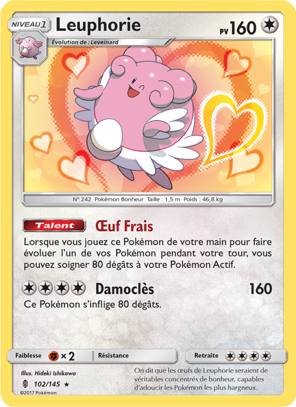 Leuphorie 102 — Gardiens Ascendants (French Pokémon TCG card)