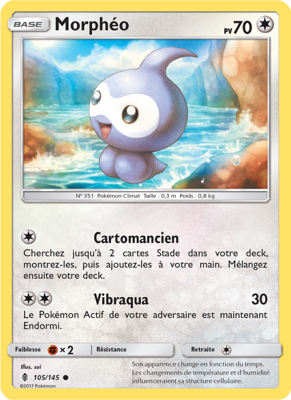 Morphéo 105 — Gardiens Ascendants (French Pokémon TCG card)