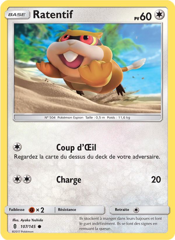 Ratentif 107 — Gardiens Ascendants (French Pokémon TCG card)