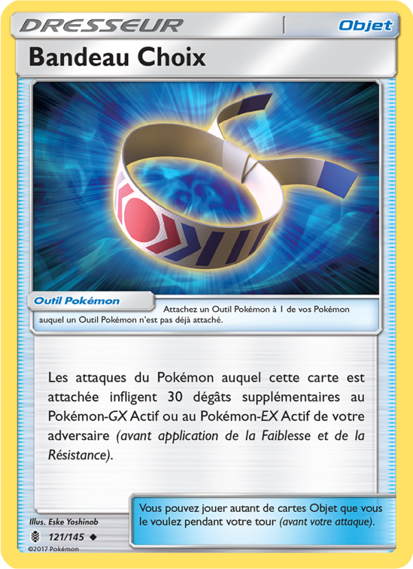 Bandeau Choix 121 — Gardiens Ascendants (French Pokémon TCG card)