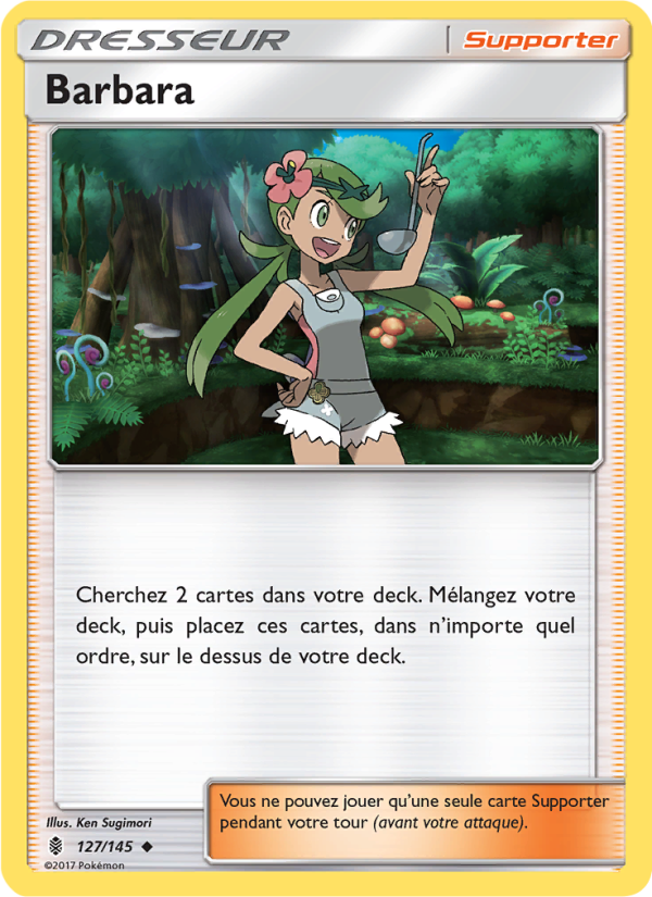 Barbara 127 — Gardiens Ascendants (French Pokémon TCG card)
