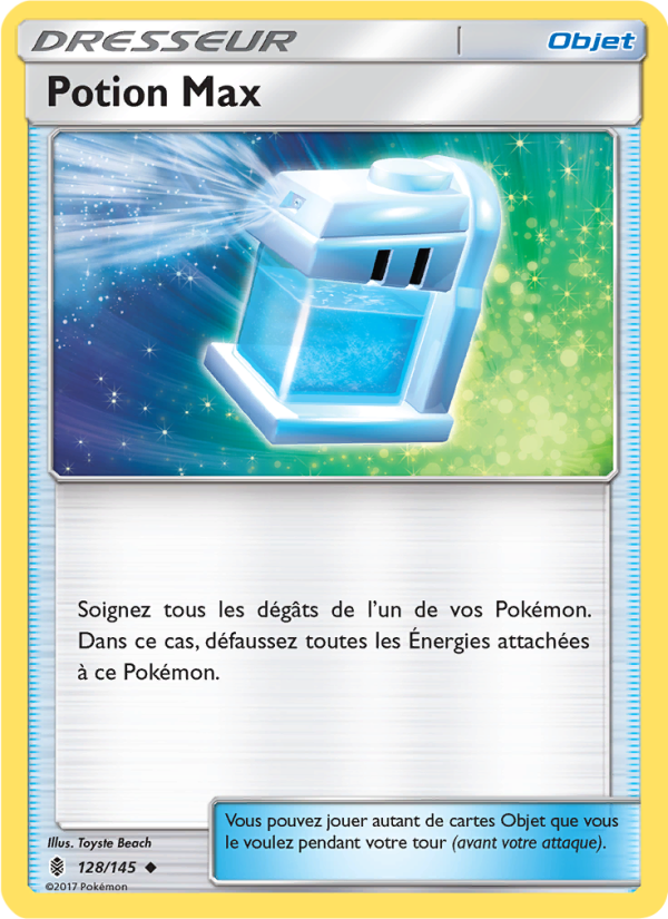 Potion Max 128 — Gardiens Ascendants (French Pokémon TCG card)