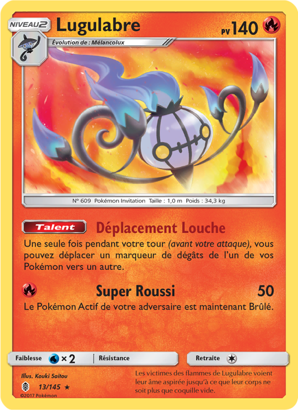 Lugulabre 13 — Gardiens Ascendants (French Pokémon TCG card)