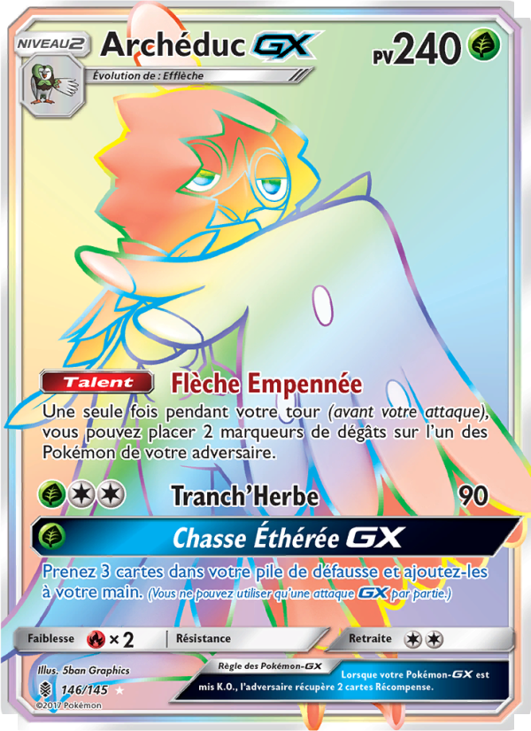 Archéduc GX 146 — Gardiens Ascendants (French Pokémon TCG card)