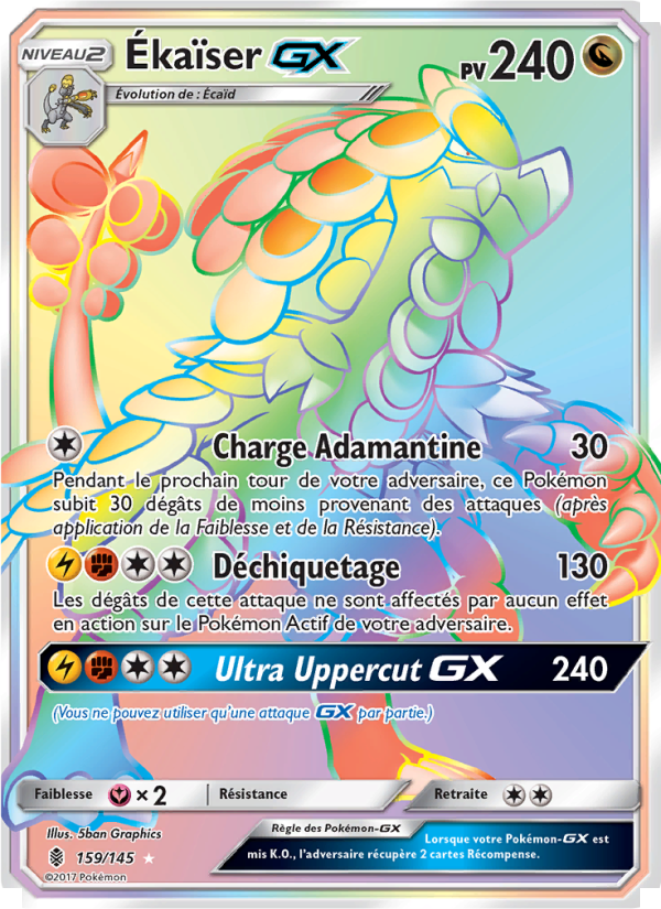 Ékaïser GX 159 — Gardiens Ascendants (French Pokémon TCG card)