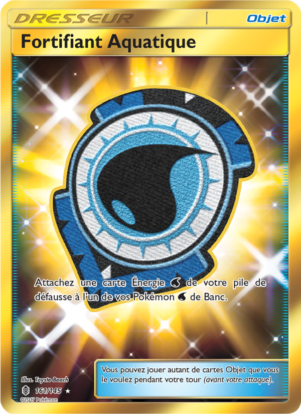 Fortifiant Aquatique 161 — Gardiens Ascendants (French Pokémon TCG card)