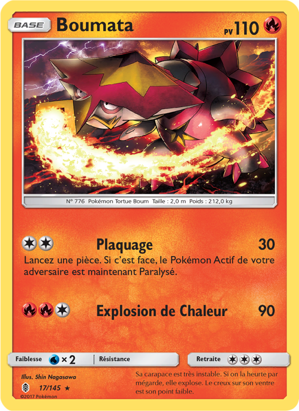 Boumata 17 — Gardiens Ascendants (French Pokémon TCG card)