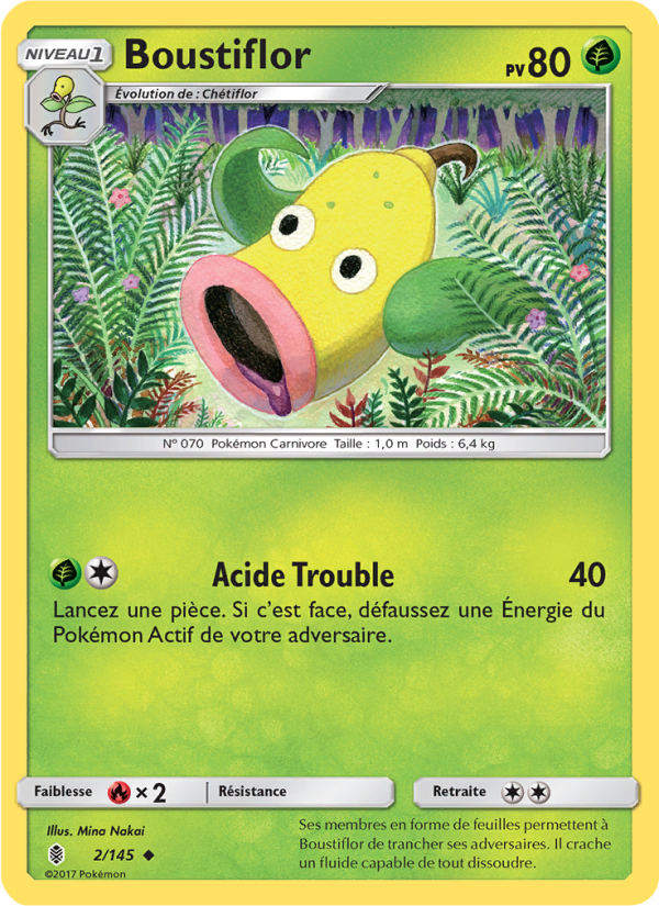 Boustiflor 2 — Gardiens Ascendants (French Pokémon TCG card)