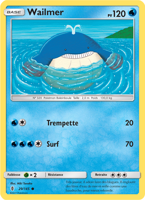 Wailmer 29 — Gardiens Ascendants (French Pokémon TCG card)
