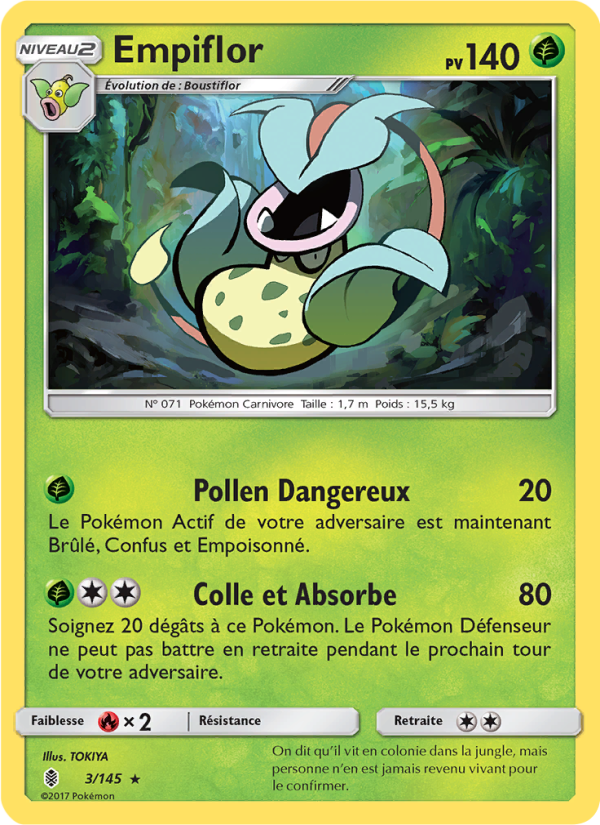 Empiflor 3 — Gardiens Ascendants (French Pokémon TCG card)