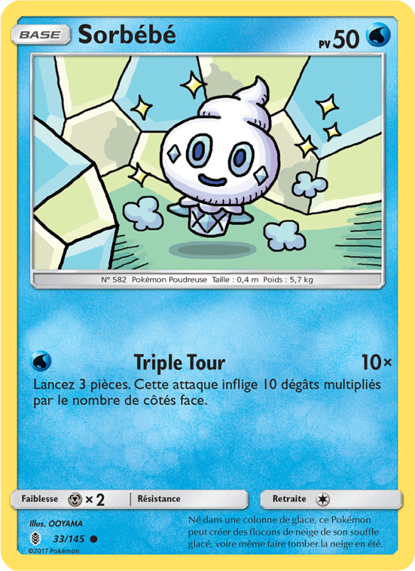 Sorbébé 33 — Gardiens Ascendants (French Pokémon TCG card)