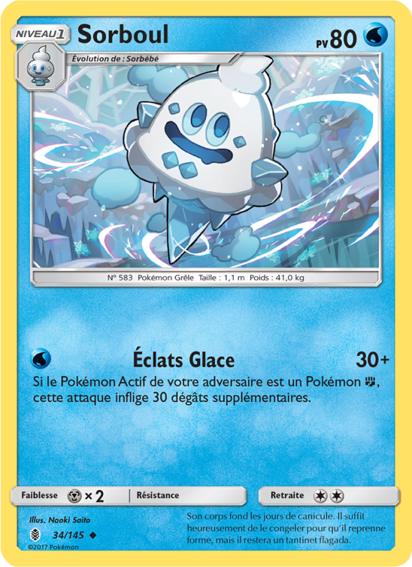 Sorboul 34 — Gardiens Ascendants (French Pokémon TCG card)