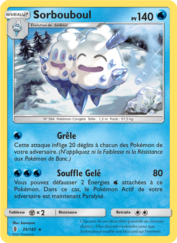 Sorbouboul 35 — Gardiens Ascendants (French Pokémon TCG card)