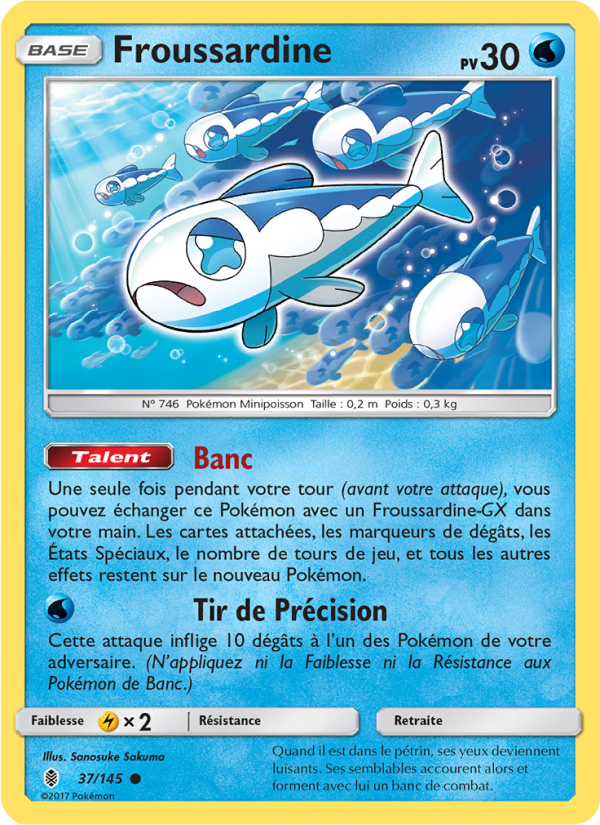 Froussardine 37 — Gardiens Ascendants (French Pokémon TCG card)