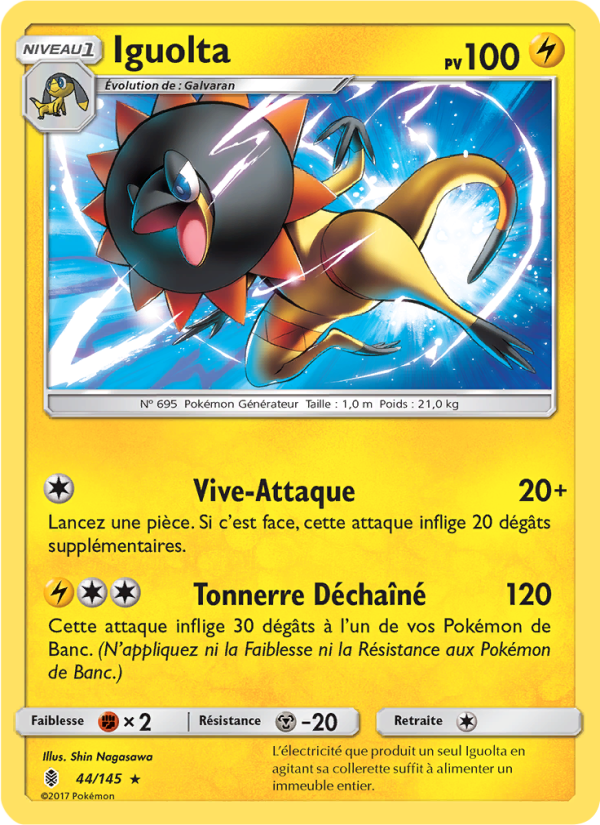 Iguolta 44 — Gardiens Ascendants (French Pokémon TCG card)
