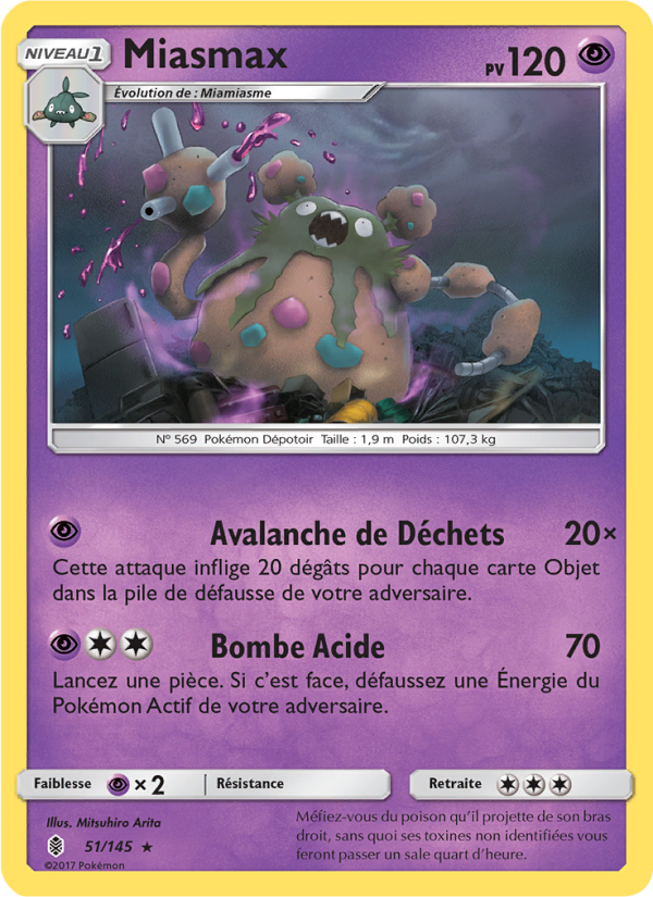 Miasmax 51 — Gardiens Ascendants (French Pokémon TCG card)