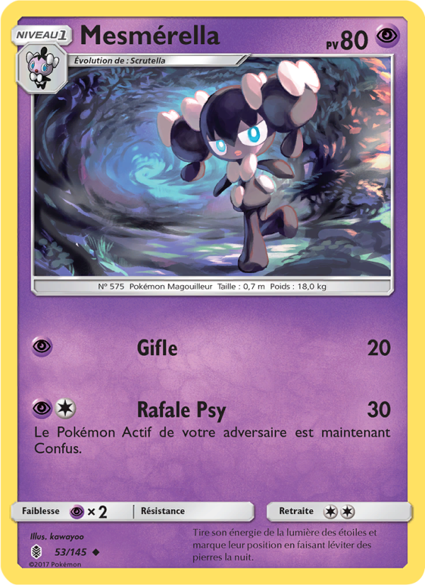 Mesmérella 53 — Gardiens Ascendants (French Pokémon TCG card)