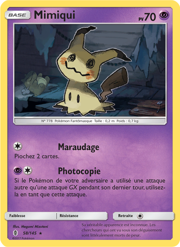 Mimiqui 58 — Gardiens Ascendants (French Pokémon TCG card)
