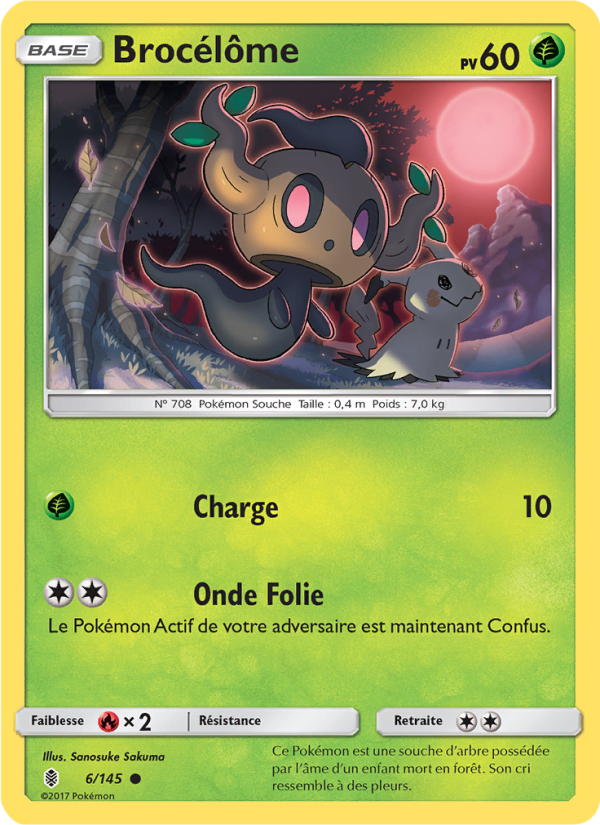 Brocélôme 6 — Gardiens Ascendants (French Pokémon TCG card)